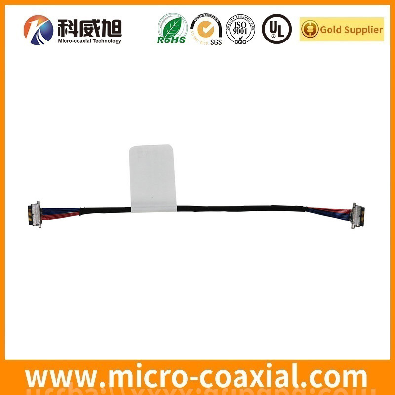 Custom USL00-30L-A fine wire LVDS cable I-PEX 3204-0201 LVDS eDP cable Supplier