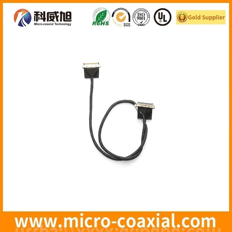 Custom XSLS01-30-A MFCX LVDS cable I-PEX 20438-050T-11 LVDS eDP cable Supplier