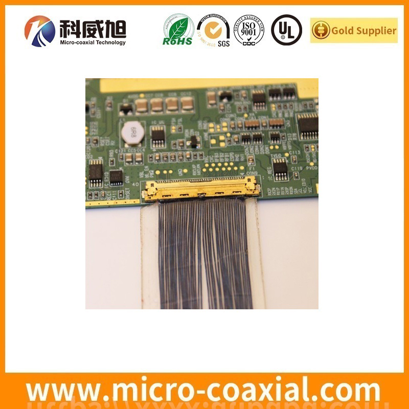 Manufactured 2023347-3 micro coaxial connector LVDS cable I-PEX 20322-032T-11 LVDS eDP cable Manufactory