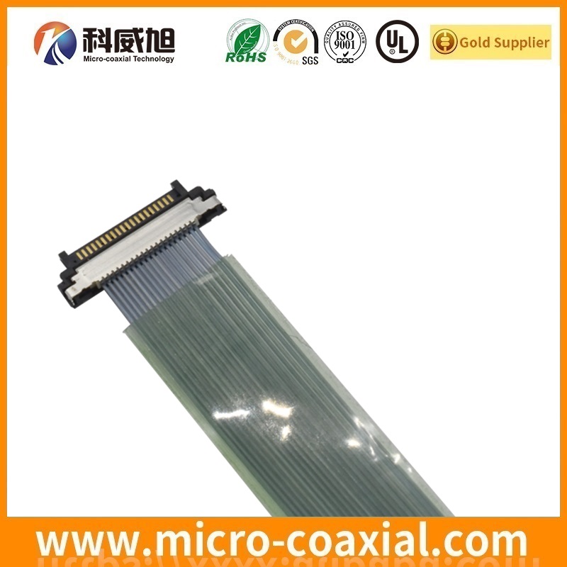Manufactured DF36-20P-SHL fine micro coax LVDS cable I-PEX 20634-112T-02 LVDS eDP cable Factory