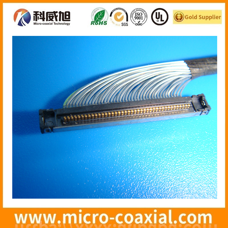 Manufactured DF49-40P-0.4SD(51) Micro Coax LVDS cable I-PEX 20326-030T-02 LVDS eDP cable factory.JPG