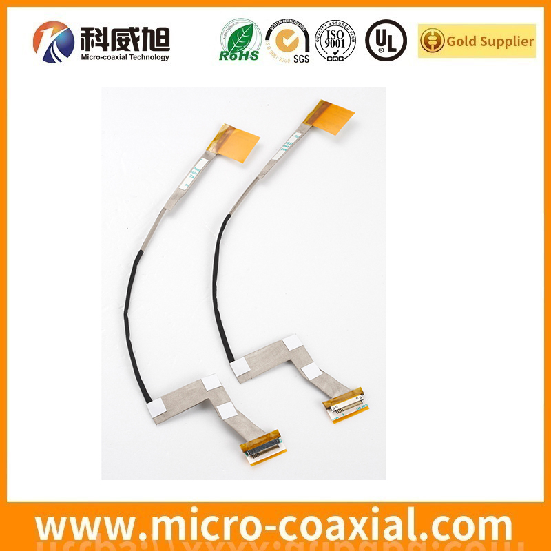 Manufactured DF80-50S-0.5V(52) micro wire LVDS cable I-PEX 2766-0501 LVDS eDP cable supplier