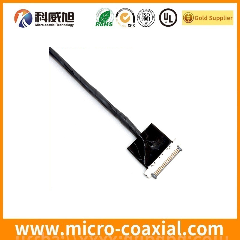 Manufactured DF81-50P-SHL(52) fine micro coax LVDS cable I-PEX 20374-R35E-31 LVDS eDP cable Supplier