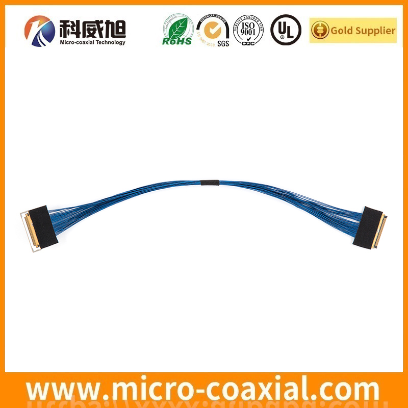 Manufactured FI-JW30S-VF16-R3000 MCX LVDS cable I-PEX 20877 LVDS eDP cable vendor
