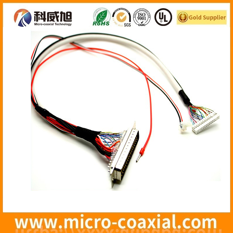 Manufactured FI-RE41S-HF-R1500-CN fine micro coaxial LVDS cable I-PEX 20848-030T-01 LVDS eDP cable factory
