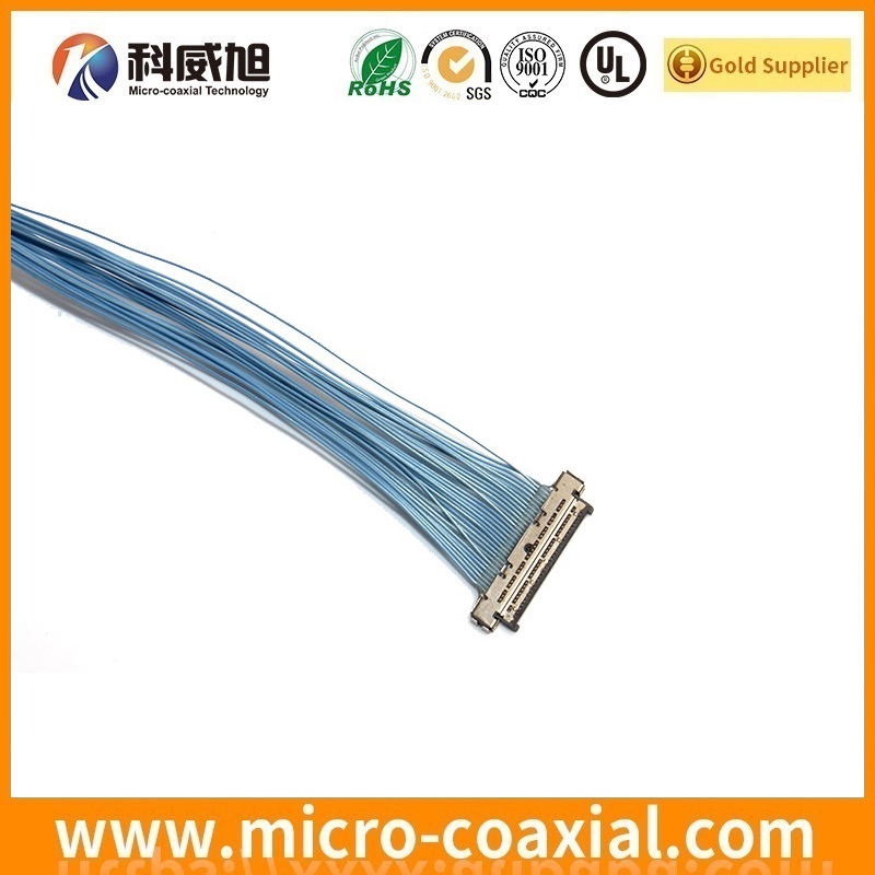 Manufactured FI-X30HJ-B fine micro coax LVDS cable I-PEX 3398-0401-1 LVDS eDP cable provider