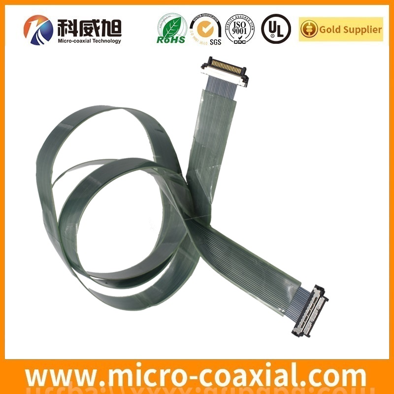 Manufactured FIX030C00109939-RK micro coax LVDS cable I-PEX 20268-020E-03F LVDS eDP cable manufacturing plant
