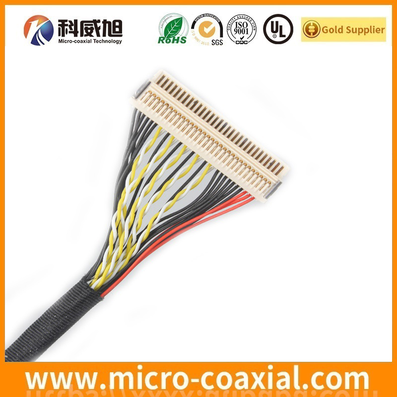 Manufactured HD1P040MA1R6000 micro coaxial connector LVDS cable I-PEX 20437-040T-01 LVDS eDP cable Vendor