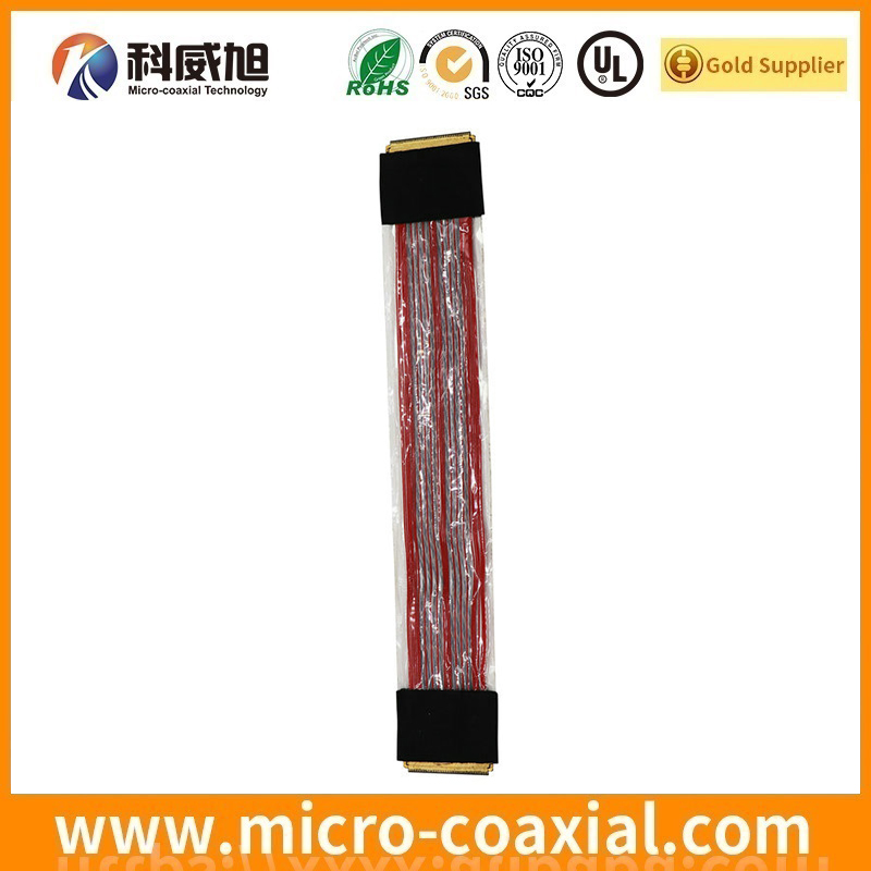Manufactured I-PEX 1968-0302 thin coaxial LVDS cable I-PEX 2047-0351 LVDS eDP cable manufacturer