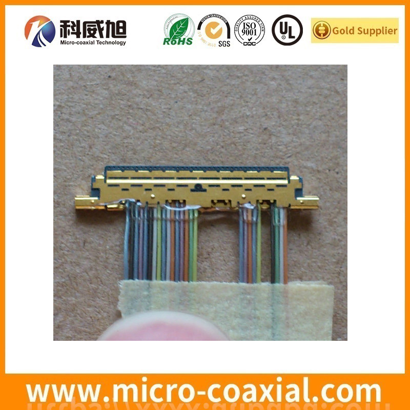Manufactured I-PEX 20186-020E-11F micro coaxial connector LVDS cable I-PEX 20473-030T-10 LVDS eDP cable manufacturer