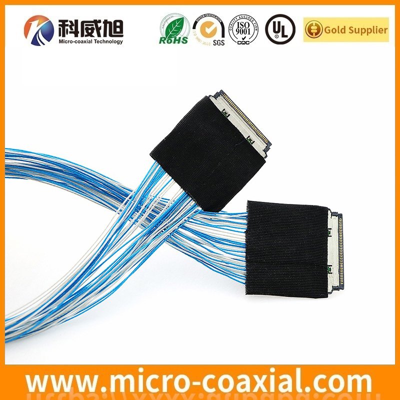 Manufactured I-PEX 20268-014E-02H micro flex coaxial LVDS cable I-PEX 20835 LVDS eDP cable Manufacturing plant