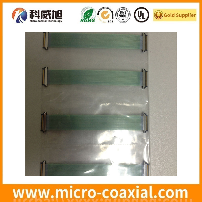 Manufactured I-PEX 20320-050T-41 ultra fine LVDS cable I-PEX 20845-040T-01-1 LVDS eDP cable manufacturer