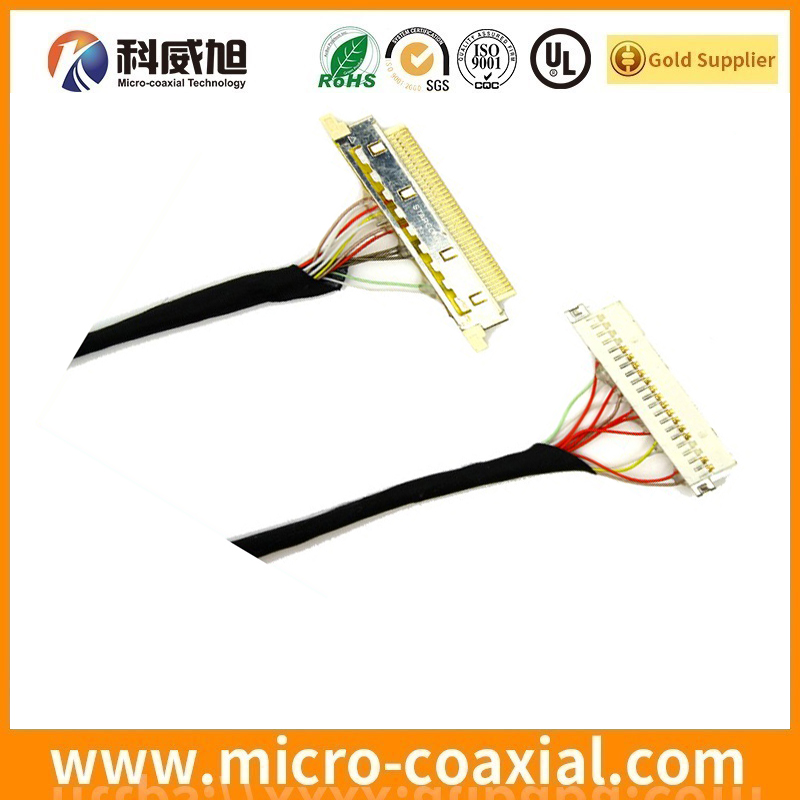 Manufactured I-PEX 20380-R50T-16 fine micro coaxial LVDS cable I-PEX 20386 LVDS eDP cable Manufactory