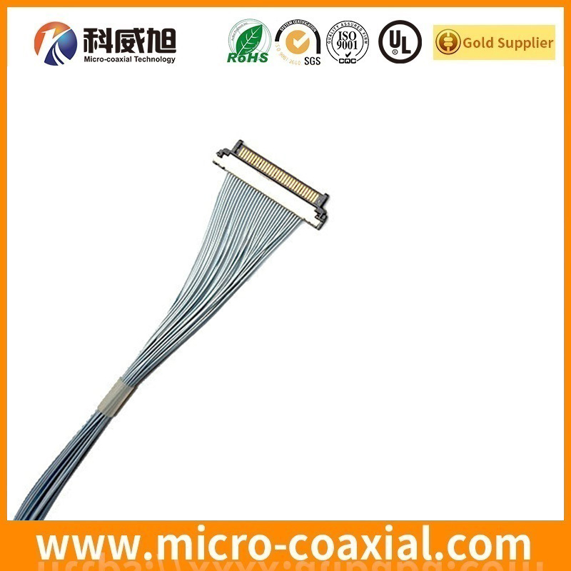 Manufactured I-PEX 20380-R50T-16 micro coaxial connector LVDS cable I-PEX 20230-020B-F LVDS eDP cable Vendor