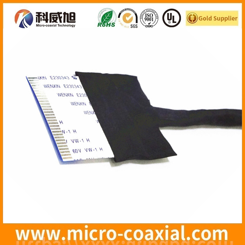 Manufactured I-PEX 20386 Micro-Coax LVDS cable I-PEX 3493-0301 LVDS eDP cable Provider