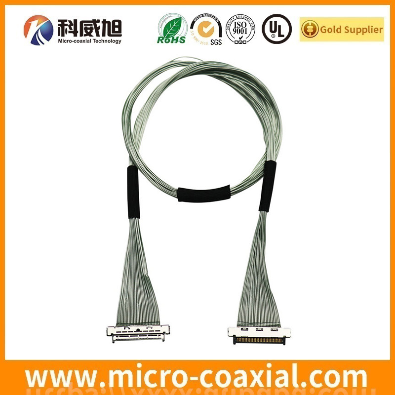 Manufactured I-PEX 20680-040T-01 fine micro coaxial LVDS cable I-PEX 20373-R10T-06 LVDS eDP cable manufactory