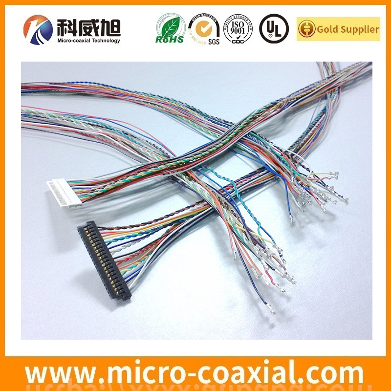 Manufactured I-PEX 20846-030T-01 Micro Coaxial LVDS cable I-PEX 2764-0201-003 LVDS eDP cable supplier