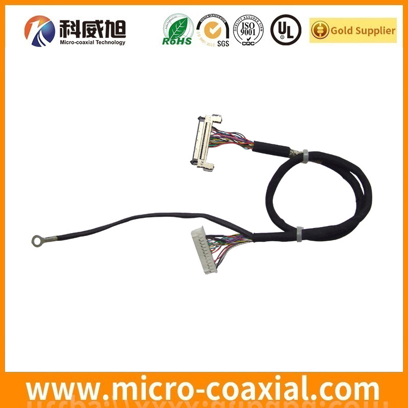 Manufactured I-PEX 2799-0401 Fine Micro Coax LVDS cable I-PEX 20346-030T-02 LVDS eDP cable Vendor