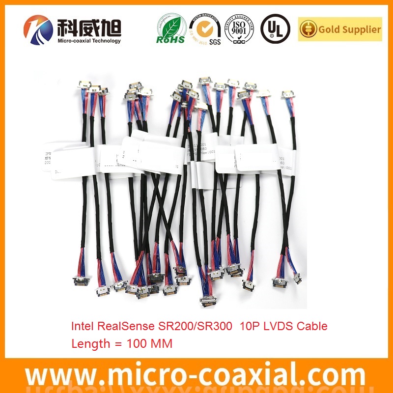 Manufactured I-PEX CABLINE IV board-to-fine coaxial LVDS cable I-PEX 20525-230E-02 LVDS eDP cable manufactory