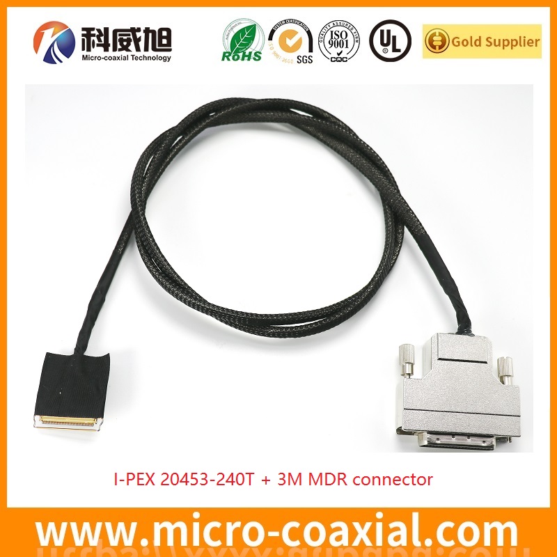 Manufactured TMC01-51S-A ultra fine LVDS cable I-PEX 2799 LVDS eDP cable factory
