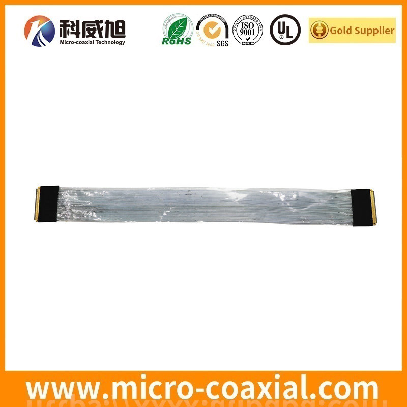 Professional DF36A-30S-0.4V(51) Fine Micro Coax LVDS cable I-PEX 2618-0301 LVDS eDP cable manufacturing plant