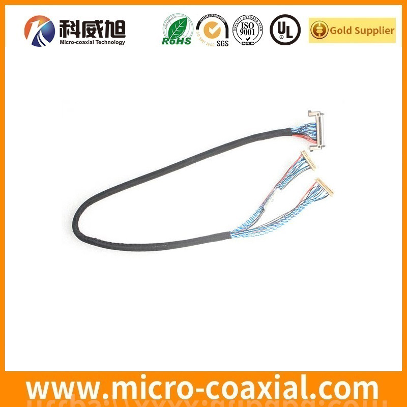 Professional DF81-30S-0.4H(51) fine pitch harness LVDS cable I-PEX 20849-040E-01 LVDS eDP cable manufactory