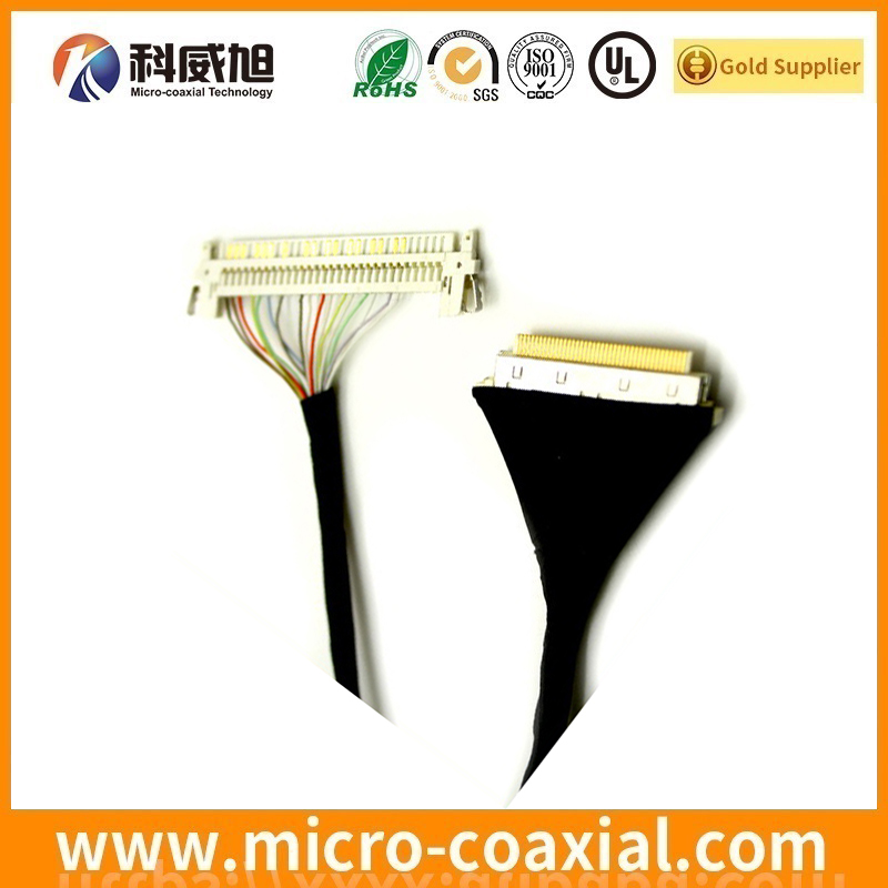 Professional DF81-50P-SHL(52) micro coaxial connector LVDS cable I-PEX 3300-0301 LVDS eDP cable Vendor