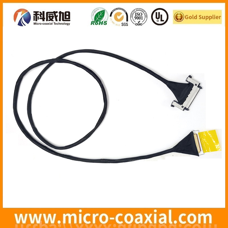 Professional FI-J40S-VF15N fine micro coax LVDS cable I-PEX CABLINE-CA II PLUS LVDS eDP cable vendor