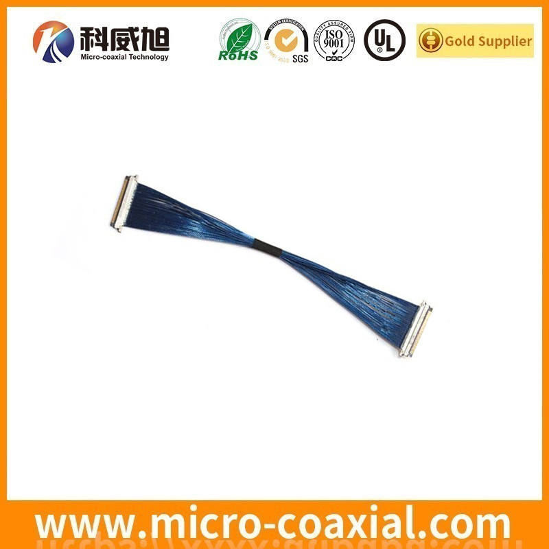 Professional FI-RTE51SZ-HF-R1500 thin coaxial LVDS cable I-PEX 20322 LVDS eDP cable Manufactory