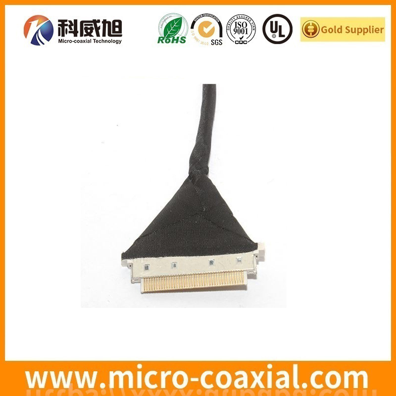 Professional FI-W41P-HFE-E1500 micro coaxial connector LVDS cable I-PEX 20633-320T-01S LVDS eDP cable manufacturer