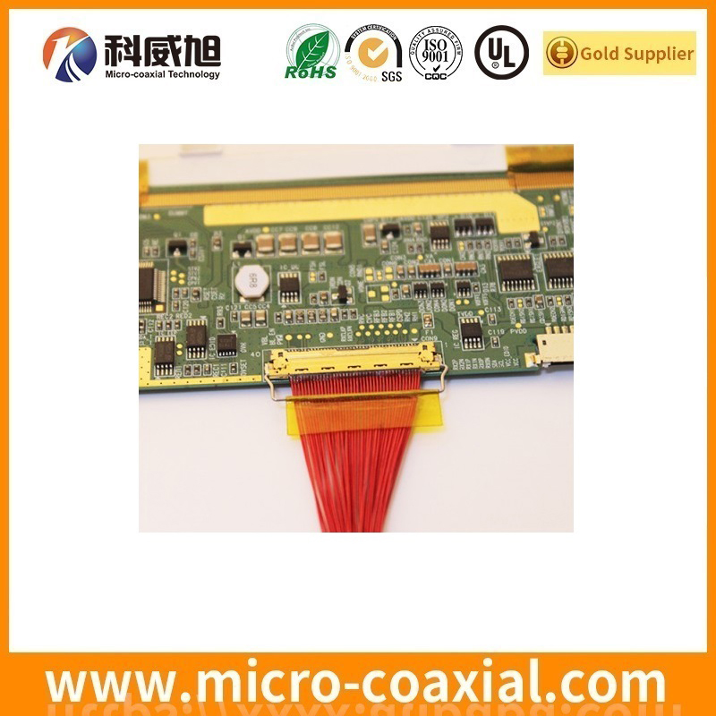Professional FX15S-51S-0.5SH micro flex coaxial LVDS cable I-PEX 20525-212E-02 LVDS eDP cable factory