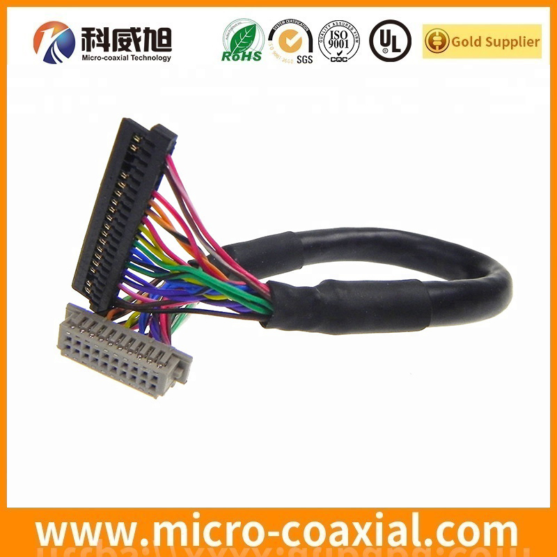 Professional FX16F-31P-HC micro flex coaxial LVDS cable I-PEX 20505-044E-01G LVDS eDP cable Manufacturer