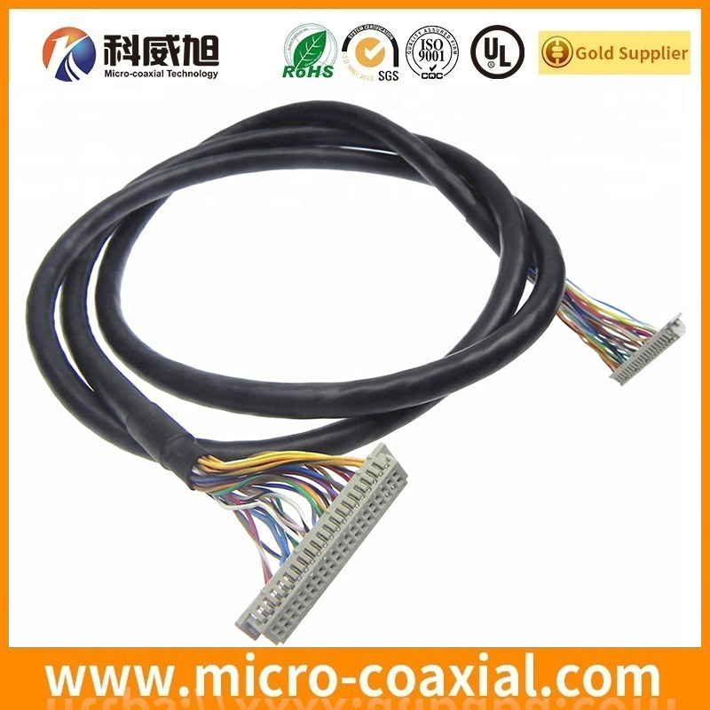 Professional I-PEX 20142-040U-20F fine wire LVDS cable I-PEX 20347-310E-12R LVDS eDP cable Provider
