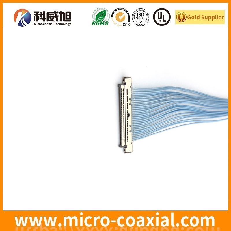 Professional I-PEX 20322-040T-11 micro-coxial LVDS cable I-PEX CABLINE-VS LVDS eDP cable supplier
