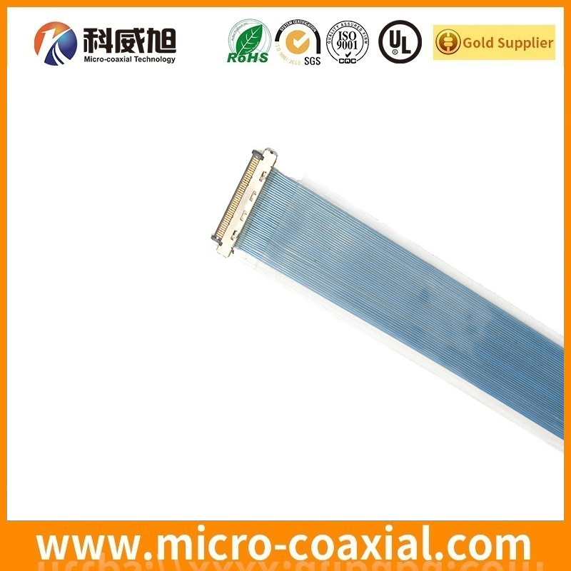 Professional I-PEX 20347-340E-12R fine pitch connector LVDS cable I-PEX 20346-025T-02 LVDS eDP cable provider