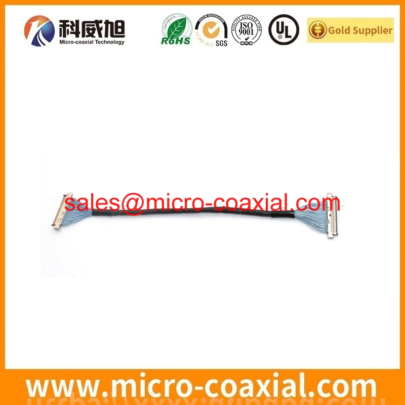 Professional I-PEX 20380-R10T-06 MCX cable vendor high quality DF80D-50P-0.5SD(51) UK factory