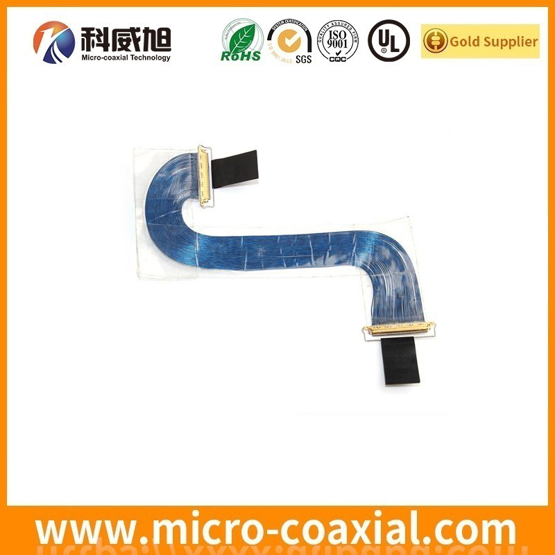 Professional I-PEX 20411-020U thin coaxial LVDS cable I-PEX 20846-030T-01 LVDS eDP cable manufacturing plant