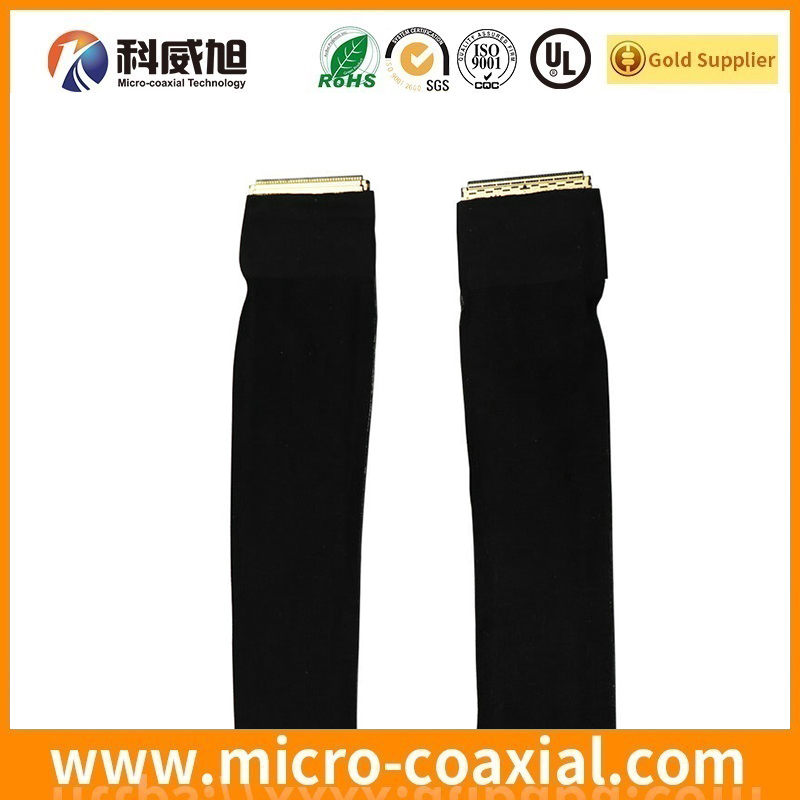 Professional I-PEX 2047-0251 micro coaxial connector LVDS cable I-PEX 20143-020E-20F LVDS eDP cable vendor