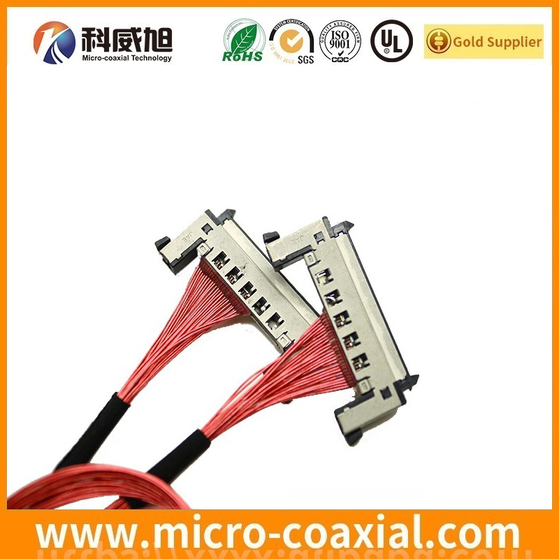 Professional I-PEX 20634-230T-02 micro coaxial LVDS cable I-PEX 20373-R30T-06 LVDS eDP cable Manufactory