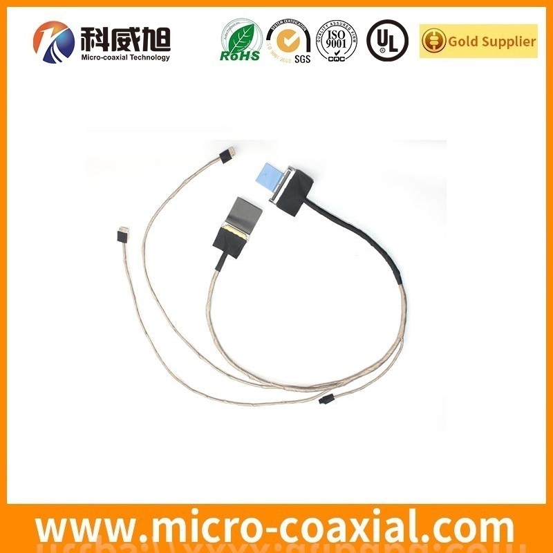 Professional I-PEX 20679-040T-01 micro-coxial LVDS cable I-PEX 20323 LVDS eDP cable Manufacturer