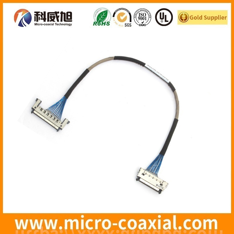 Professional I-PEX 2182-030-03 MFCX LVDS cable I-PEX 20373-R32T-06 LVDS eDP cable manufacturer