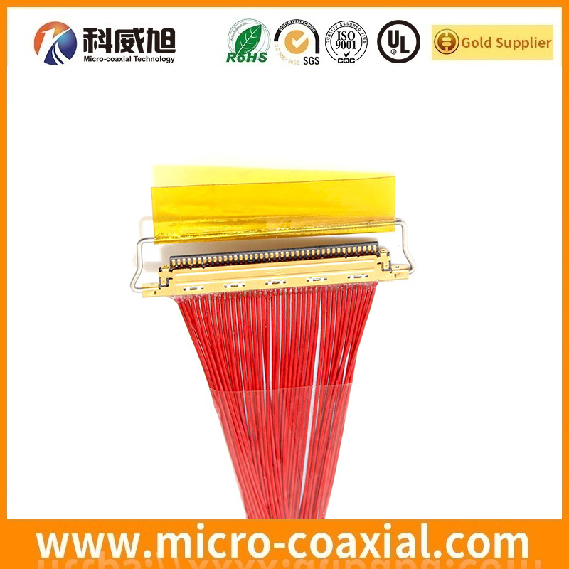 Professional I-PEX 2619 fine micro coax LVDS cable I-PEX 20340-Y30T-12F LVDS eDP cable vendor