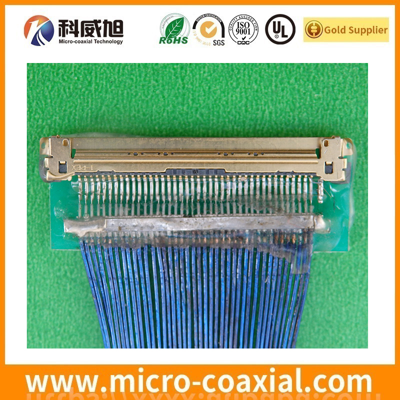 Professional LVD-A30SFYG-TP micro-miniature coaxial LVDS cable I-PEX 20474 LVDS eDP cable Supplier
