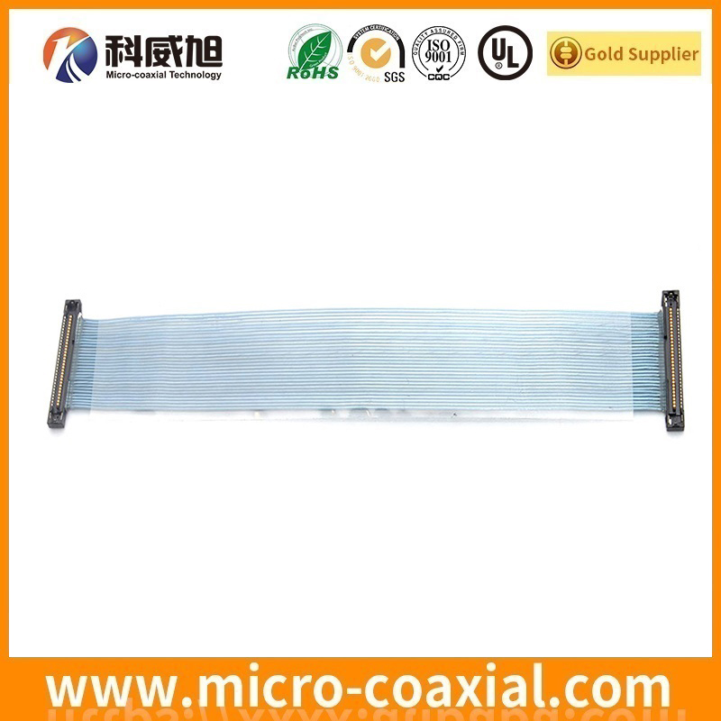 Professional MDF76KBW-30S-1H(55) micro flex coaxial LVDS cable I-PEX 20455-050E-99 LVDS eDP cable manufacturer