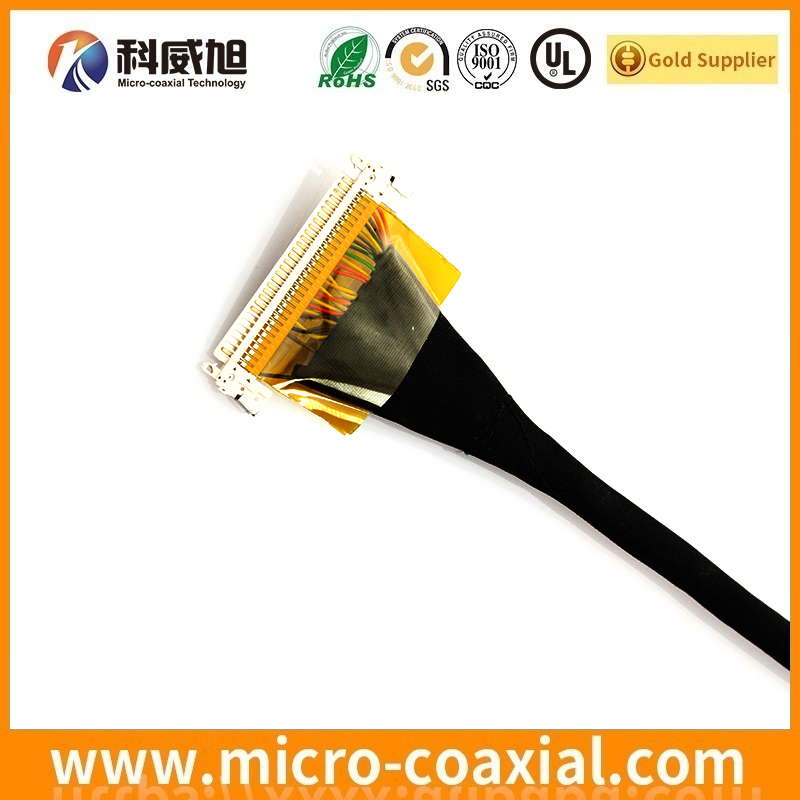 custom DF36-20P-0.4SD(51) fine pitch connector LVDS cable I-PEX CABLINE-VS II LVDS eDP cable provider