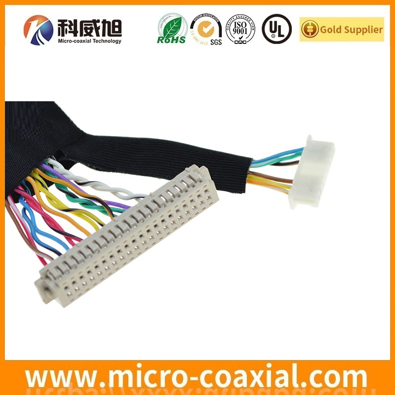 custom DF36A-15S-0.4V(51) fine pitch harness LVDS cable I-PEX 2047-0203 LVDS eDP cable Manufacturing plant