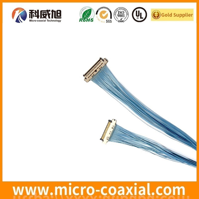 custom DF36A-40S-0.4V(55) micro wire LVDS cable I-PEX 20497-050T-30 LVDS eDP cable manufacturer