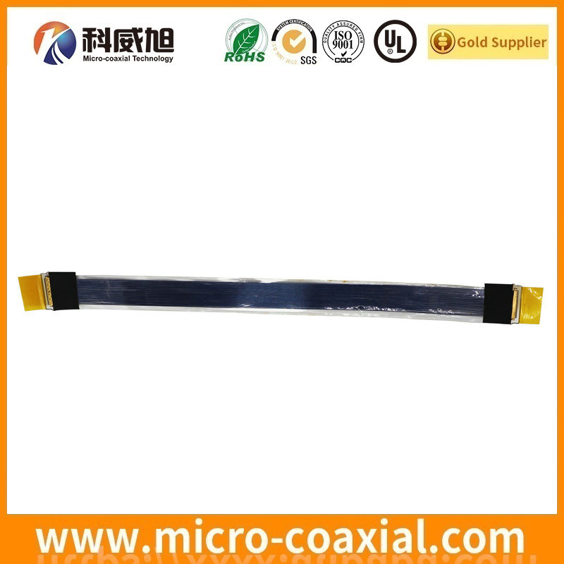 custom DF38-32P-0.3SD(51) board-to-fine coaxial LVDS cable I-PEX 20330-044E-212G LVDS eDP cable supplier