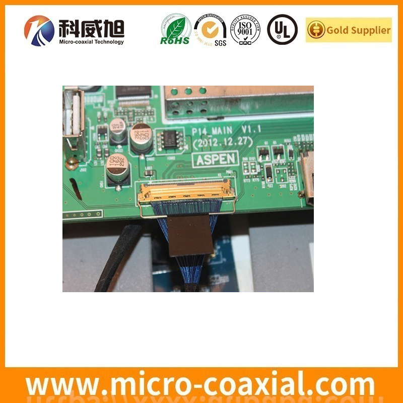 custom DF80-40P-0.5SD(51) MFCX LVDS cable I-PEX 20374-R50E-31 LVDS eDP cable Vendor