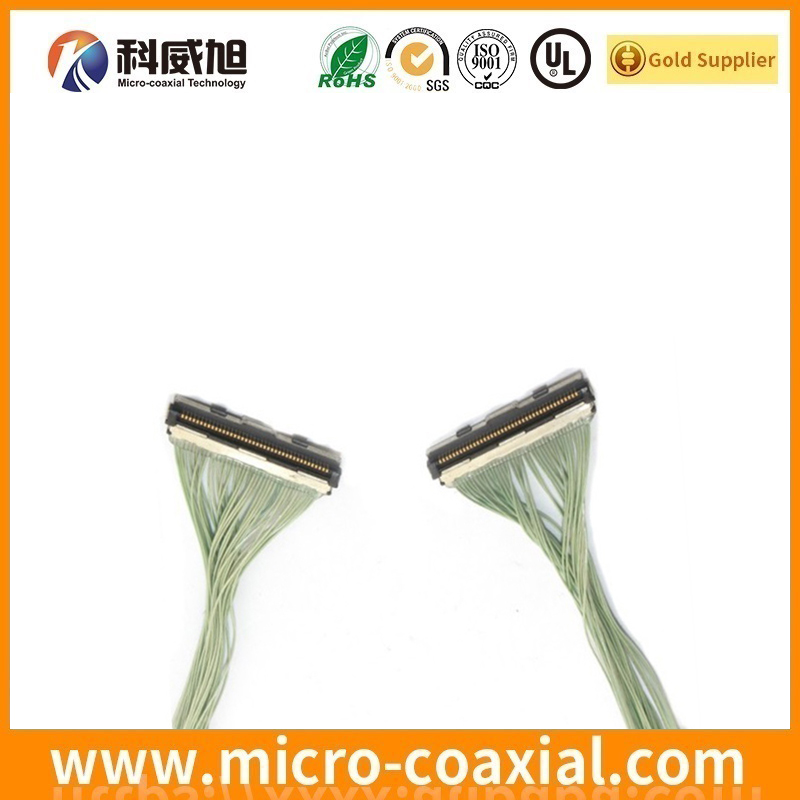 custom DF80-40P-0.5SD(51) fine-wire coaxial LVDS cable I-PEX 2764-0601-003 LVDS eDP cable Manufacturer